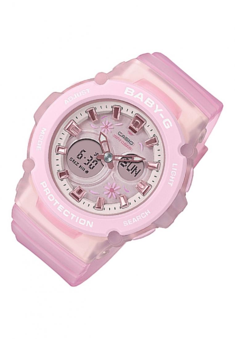 Casio Baby-g BGA-270FL-4A Digital Analog Rubber Strap Watch For Women-Watch Portal Philippines