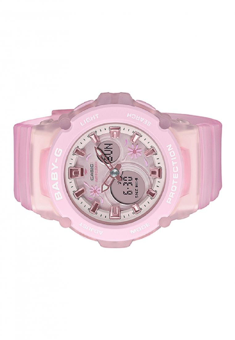 Casio Baby-g BGA-270FL-4A Digital Analog Rubber Strap Watch For Women-Watch Portal Philippines