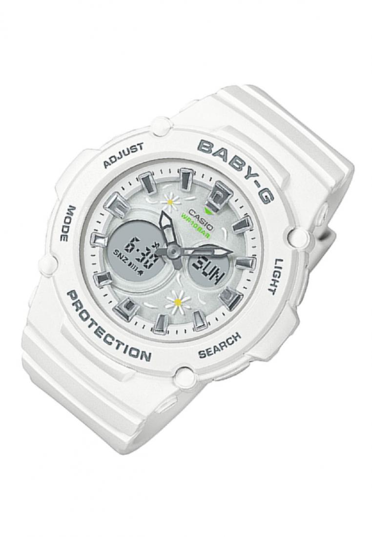 Casio Baby-g BGA-270FL-7A Digital Analog Rubber Strap Watch For Women-Watch Portal Philippines