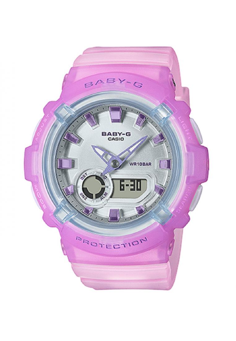 Casio Baby-g BGA-280-6A Digital Analog Rubber Strap Watch For Women-Watch Portal Philippines