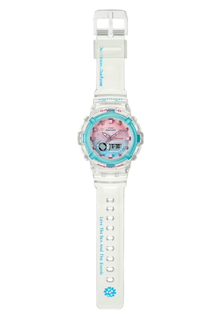 Casio Baby-g BGA-280AP-7A Digital Analog Rubber Strap Watch For Women-Watch Portal Philippines