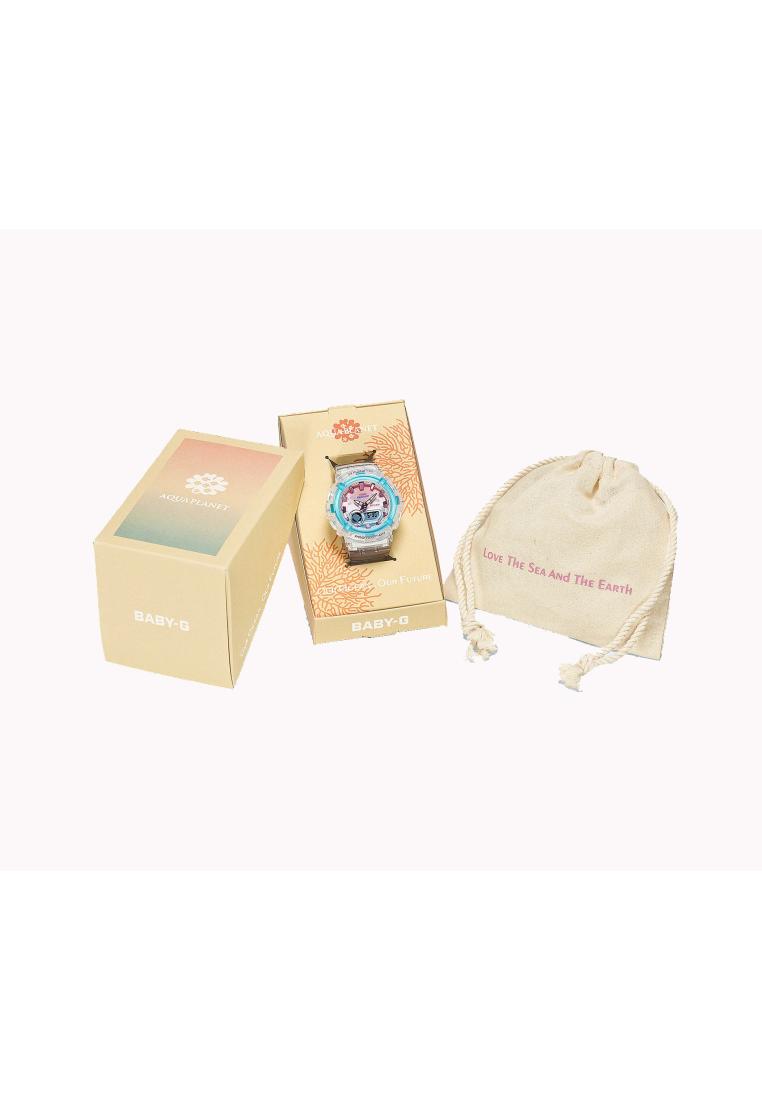 Casio Baby-g BGA-280AP-7A Digital Analog Rubber Strap Watch For Women-Watch Portal Philippines