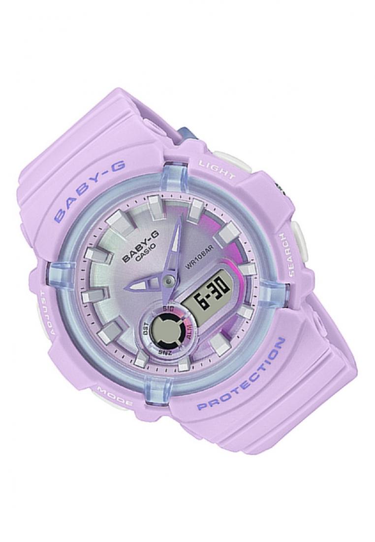 Casio Baby-g BGA-280DR-4A Digital Analog Rubber Strap Watch For Women-Watch Portal Philippines