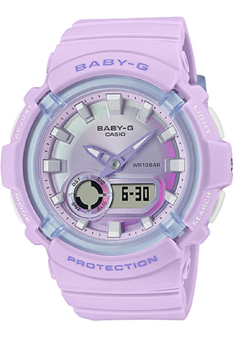 Casio Baby-g BGA-280DR-4A Digital Analog Rubber Strap Watch For Women-Watch Portal Philippines