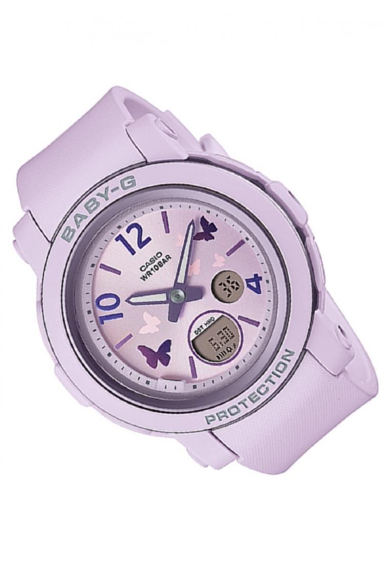 Casio Baby-g BGA-290BD-6A Digital Analog Rubber Strap Watch For Women-Watch Portal Philippines