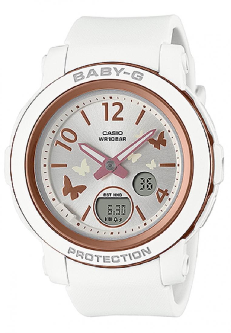 Casio Baby-g BGA-290BD-7A Digital Analog Rubber Strap Watch For Women-Watch Portal Philippines