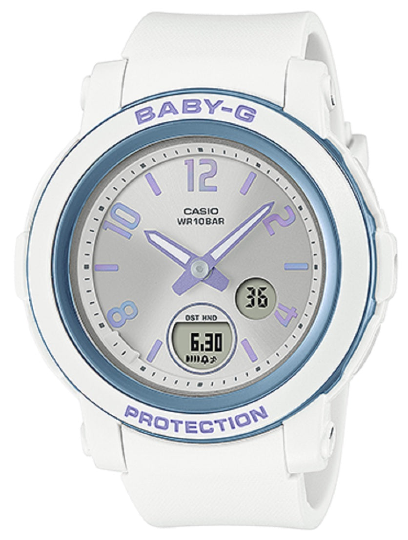 Casio Baby g BGA 290DR 7A Digital Analog Rubber Strap Watch For Women