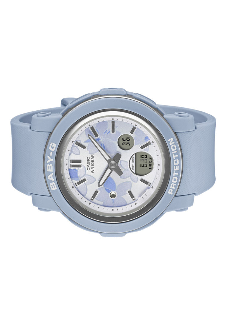 Casio Baby-g BGA-290FL-2ADR Digital Analog Rubber Strap Watch for Women-Watch Portal Philippines