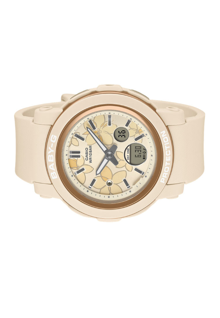 Casio Baby-g BGA-290FL-4ADR Digital Analog Rubber Strap Watch for Women-Watch Portal Philippines
