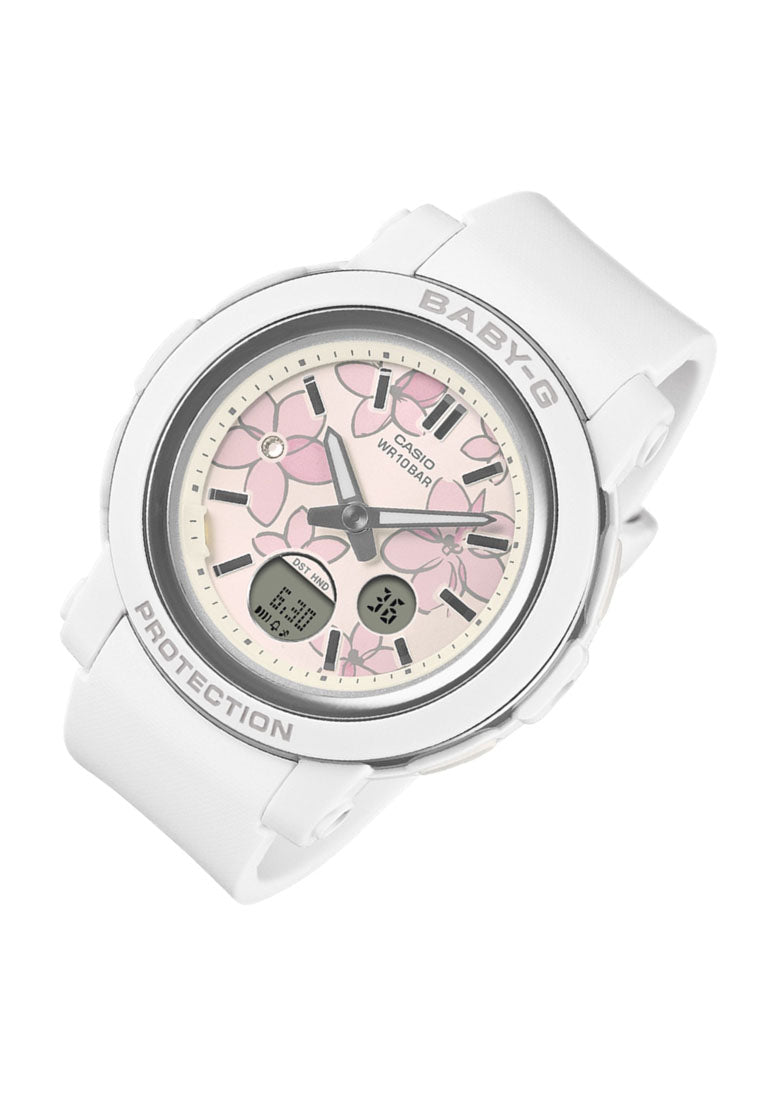 Casio Baby-g BGA-290FL-7ADR Digital Analog Rubber Strap Watch for Women-Watch Portal Philippines