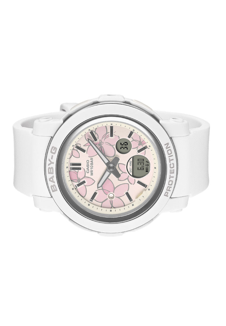 Casio Baby-g BGA-290FL-7ADR Digital Analog Rubber Strap Watch for Women-Watch Portal Philippines