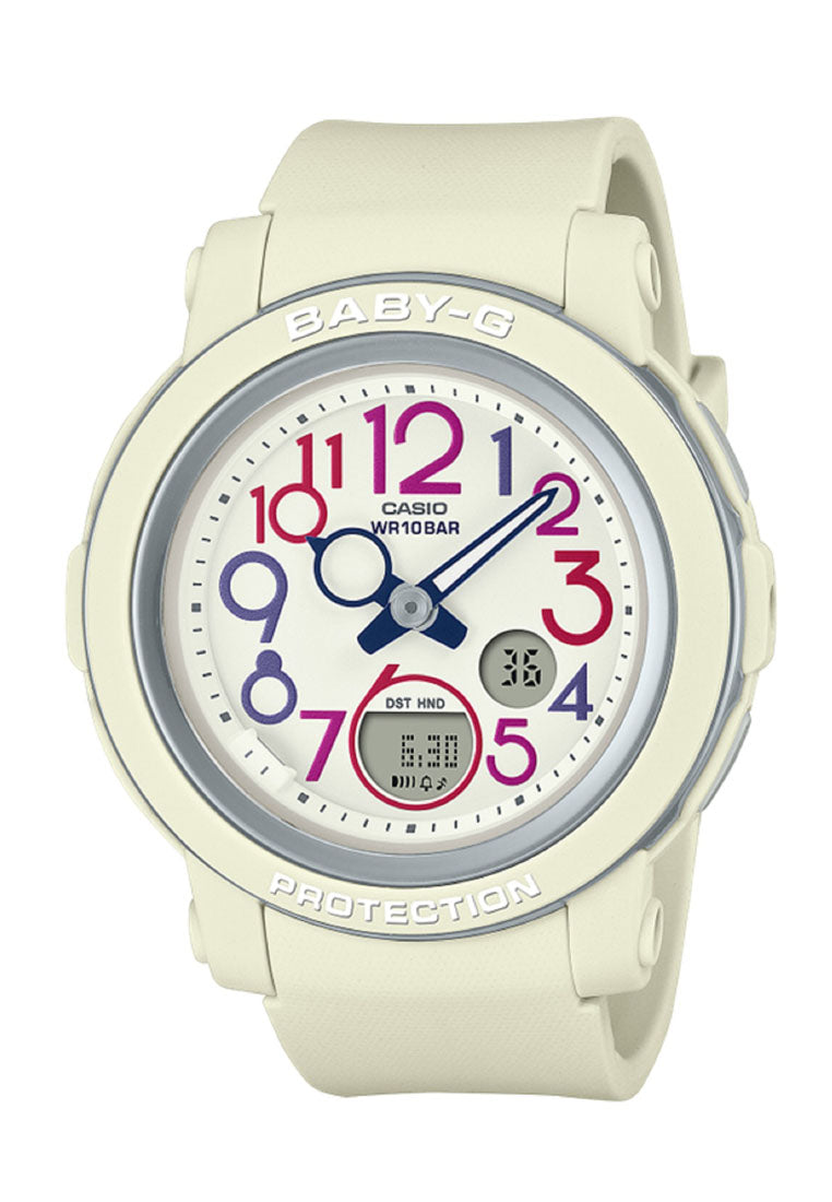 Casio Baby-g BGA-290PA-7A Digital Analog Rubber Strap Watch For Women-Watch Portal Philippines