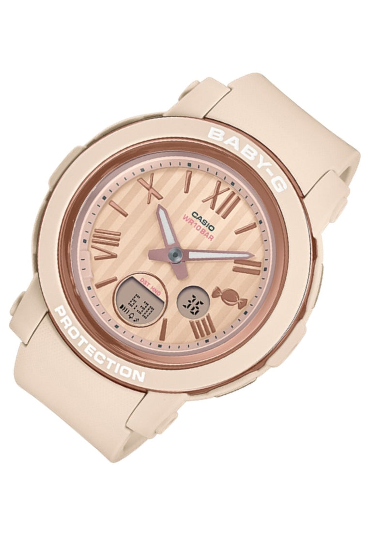 Casio Baby-g BGA-290SW-4A Digital Analog Rubber Strap Watch For Women-Watch Portal Philippines