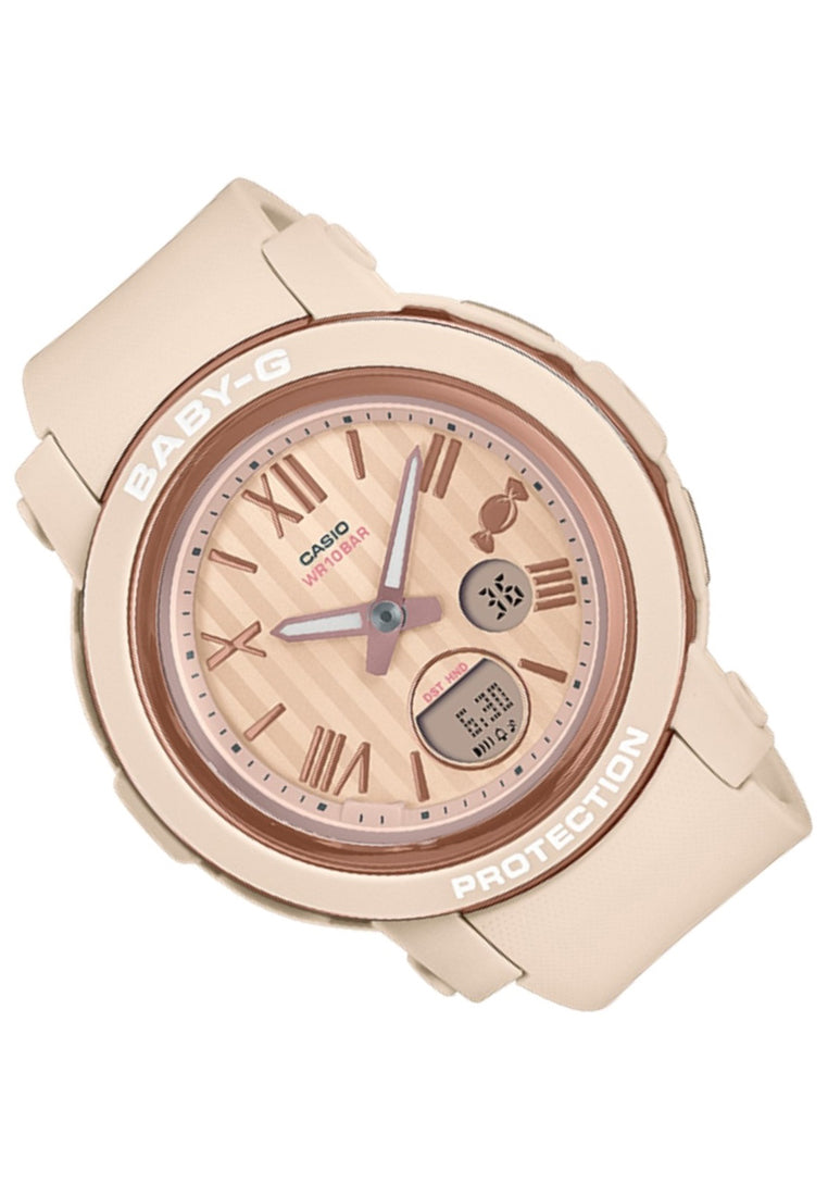 Casio Baby-g BGA-290SW-4A Digital Analog Rubber Strap Watch For Women-Watch Portal Philippines
