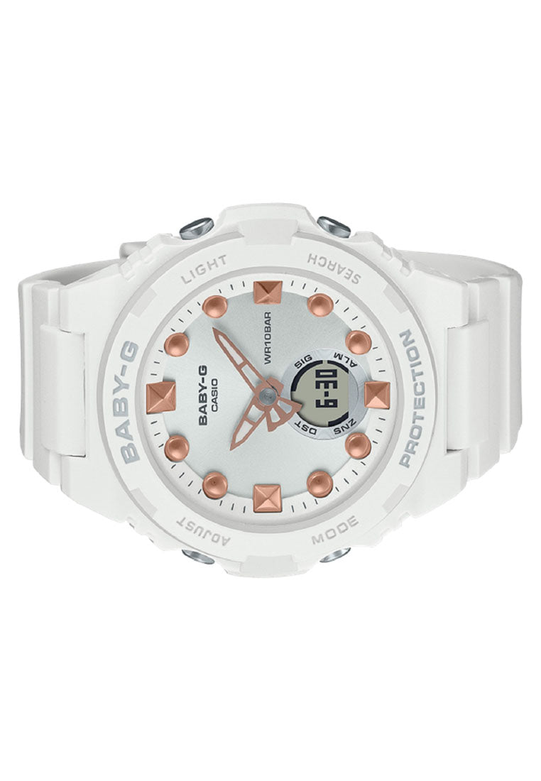 Casio Baby-g BGA-320-7A2 Digital Analog Rubber Strap Watch For Women-Watch Portal Philippines
