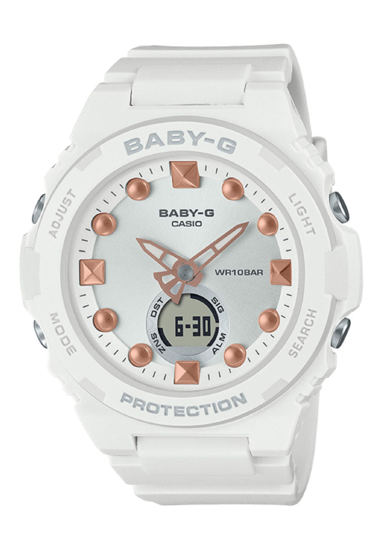Casio Baby-g BGA-320-7A2 Digital Analog Rubber Strap Watch For Women-Watch Portal Philippines
