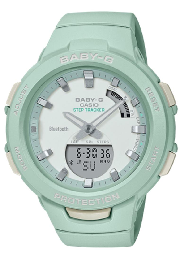 Casio Baby-G BSA-B100CS-3A G-Squad Smartphone Link Watch For Women-Watch Portal Philippines