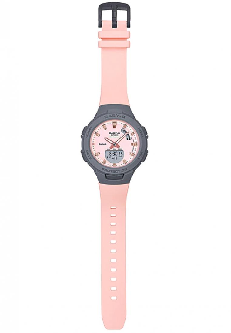 Casio Baby-g BSA-B100MC-4A Bluetooth Digital Analog Rubber Strap Watch For Women-Watch Portal Philippines