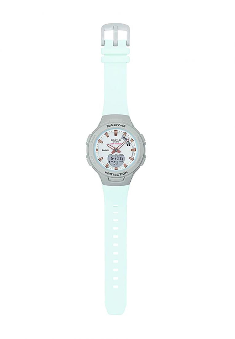 Casio Baby-g BSA-B100MC-8A Bluetooth Digital Analog Rubber Strap Watch For Women-Watch Portal Philippines