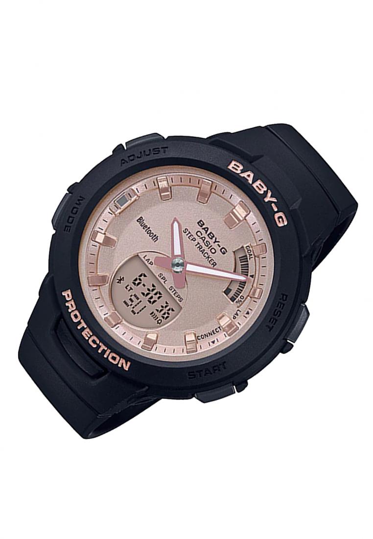Casio Baby-g BSA-B100MF-1A Bluetooth Digital Analog Rubber Strap Watch