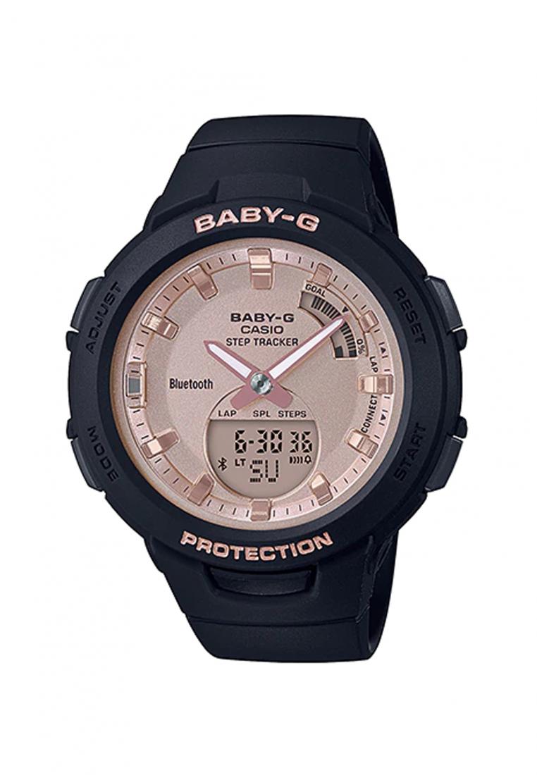 Casio Baby-g BSA-B100MF-1A Bluetooth Digital Analog Rubber Strap Watch For Women-Watch Portal Philippines