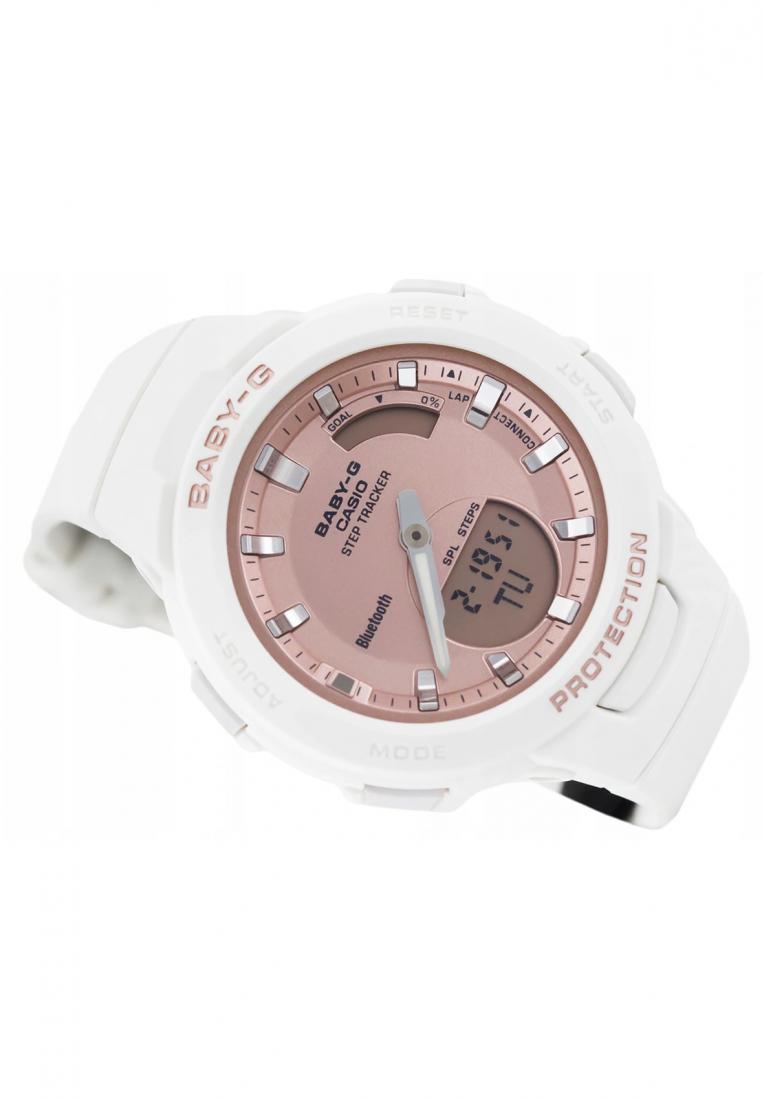 Casio Baby-g BSA-B100MF-7A Bluetooth Digital Analog Rubber Strap Watch For Women-Watch Portal Philippines