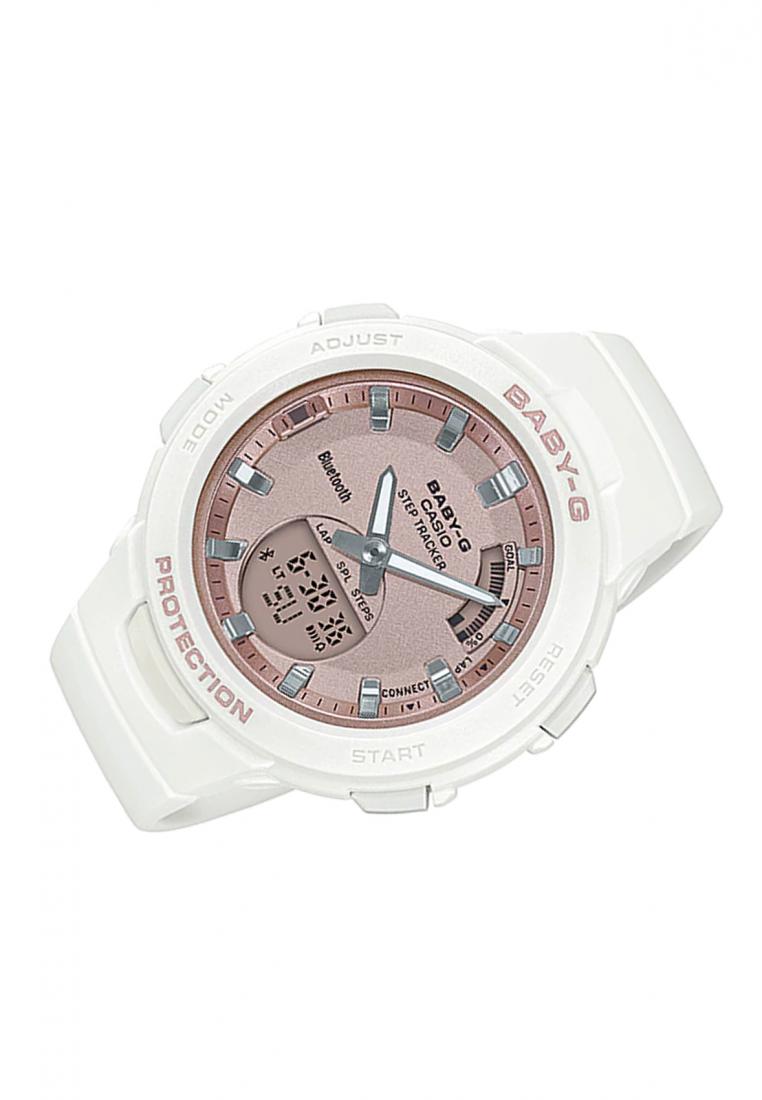 Casio Baby-g BSA-B100MF-7A Bluetooth Digital Analog Rubber Strap Watch For Women-Watch Portal Philippines