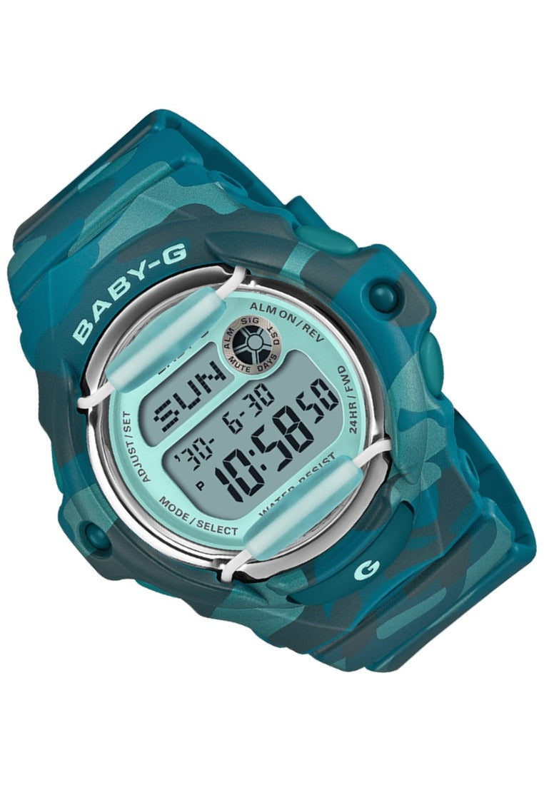 Casio Baby-g "Camo" Digital Rubber Strap Watch for Women BG-169CM-2DR-Watch Portal Philippines