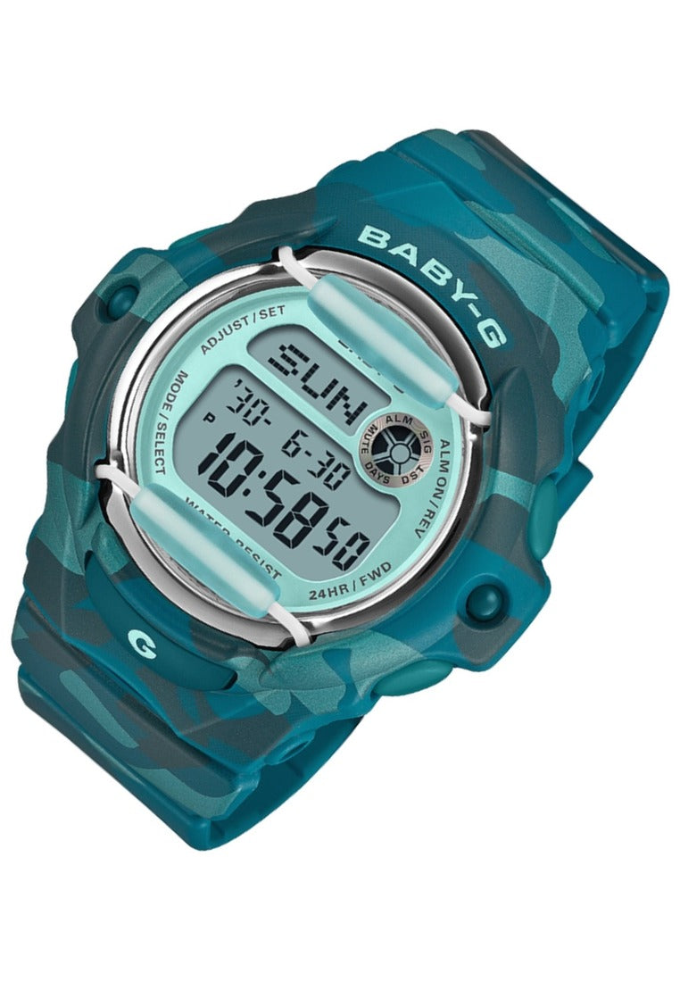 Casio Baby-g "Camo" Digital Rubber Strap Watch for Women BG-169CM-2DR-Watch Portal Philippines