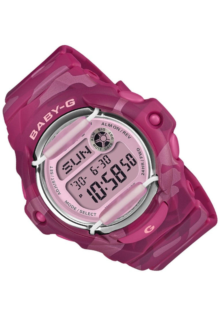 Casio Baby-g "Camo" Digital Rubber Strap Watch for Women BG-169CM-4DR-Watch Portal Philippines