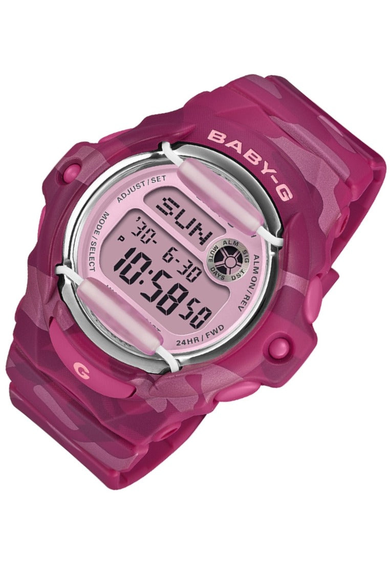 Casio Baby-g "Camo" Digital Rubber Strap Watch for Women BG-169CM-4DR-Watch Portal Philippines