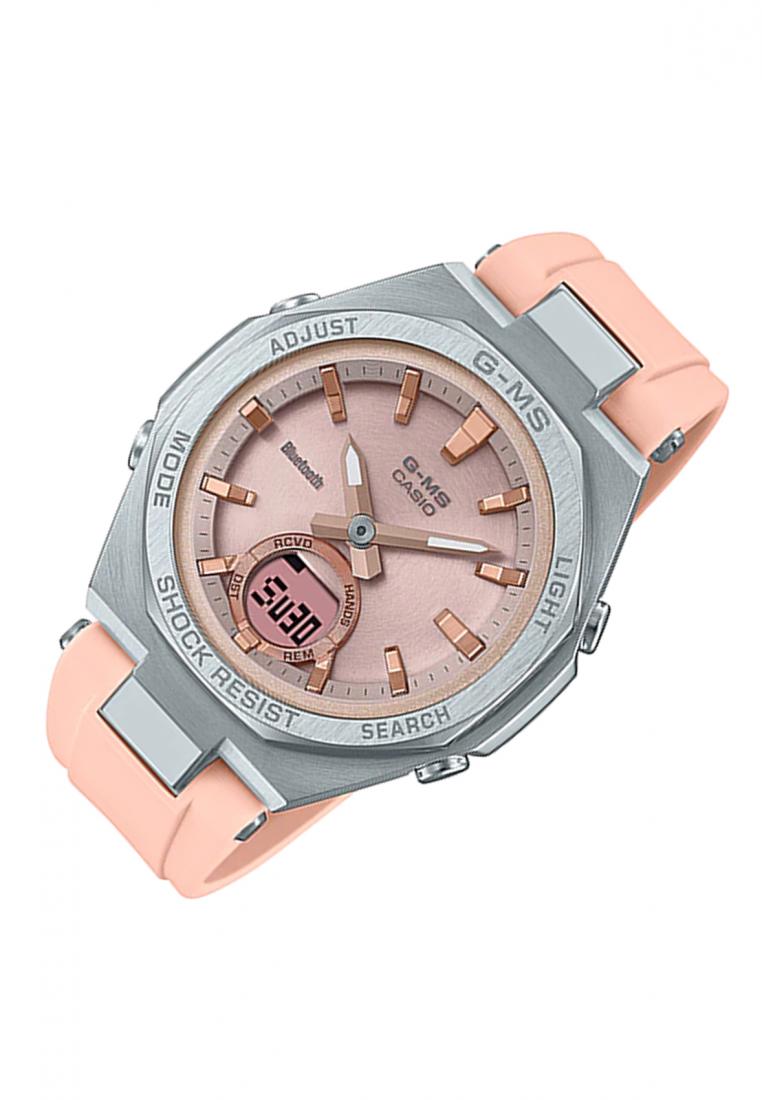 Casio Baby-g MSG-B100-4A Solar Digital Analog Rubber Strap Watch For Women-Watch Portal Philippines