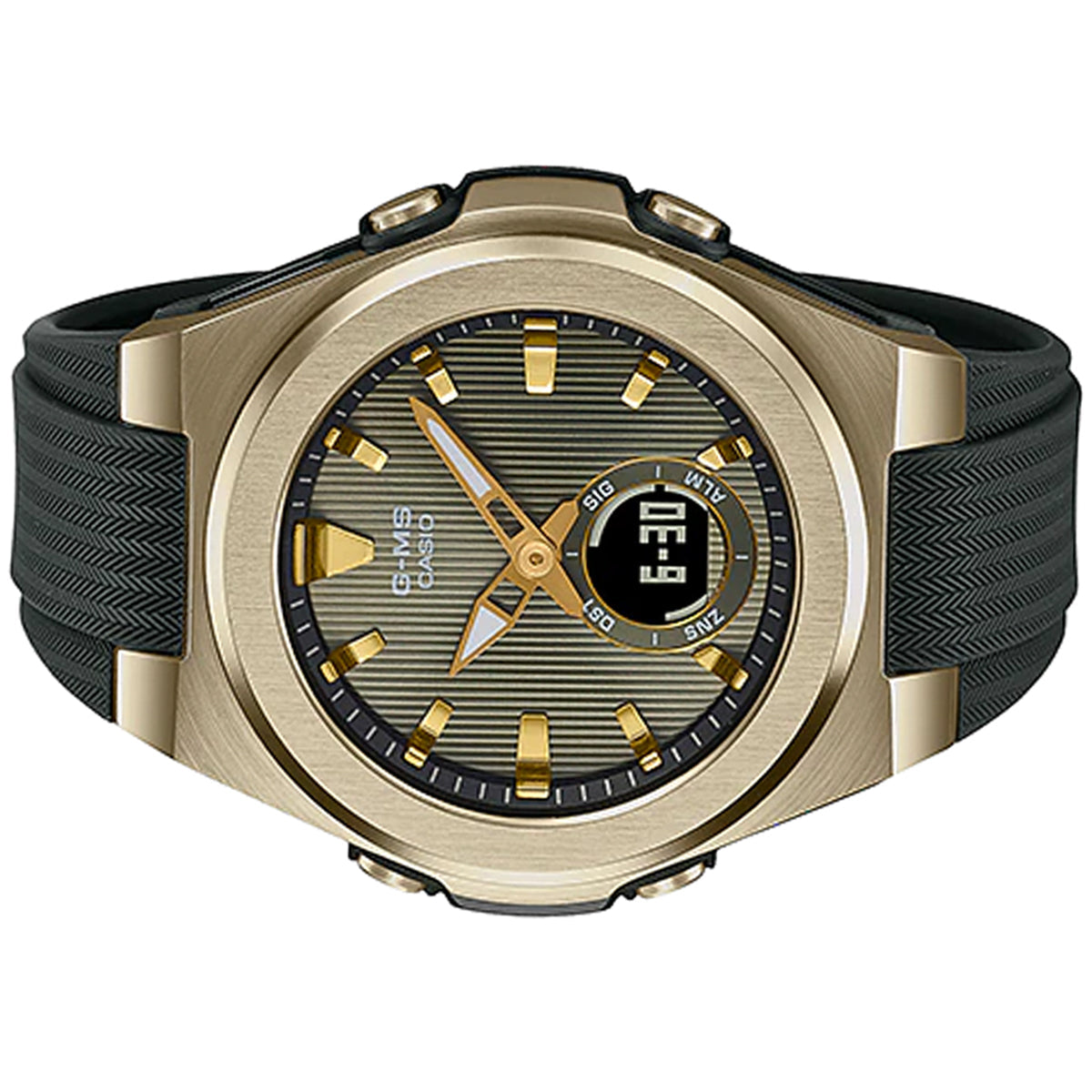Casio Baby-g MSG-C150G-3A Digital Analog Rubber Strap Watch For Women-Watch Portal Philippines