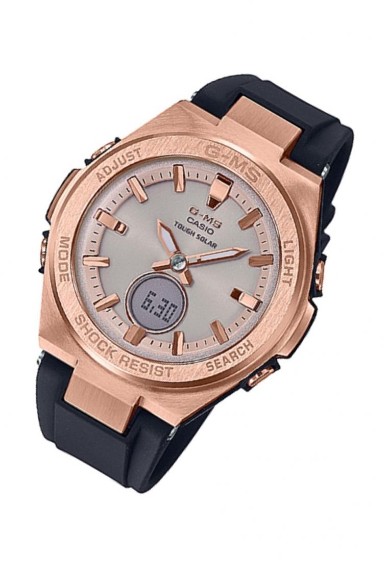 Casio Baby-g MSG-S200G-1A Solar Digital Analog Rubber Strap Watch For Women-Watch Portal Philippines