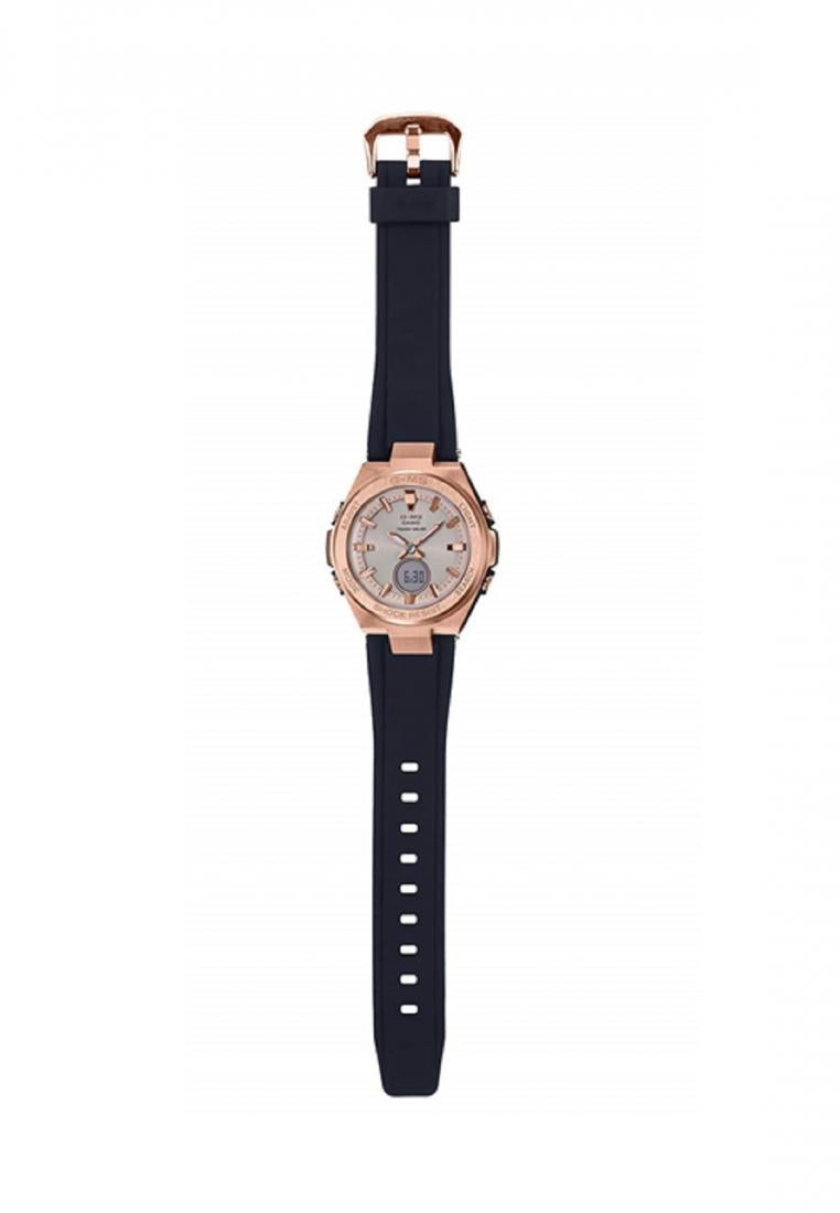 Casio Baby-g MSG-S200G-1A Solar Digital Analog Rubber Strap Watch For Women-Watch Portal Philippines