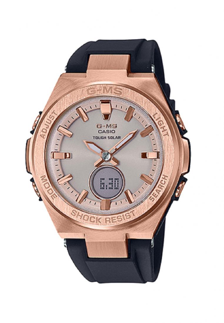 Casio Baby-g MSG-S200G-1A Solar Digital Analog Rubber Strap Watch For Women-Watch Portal Philippines