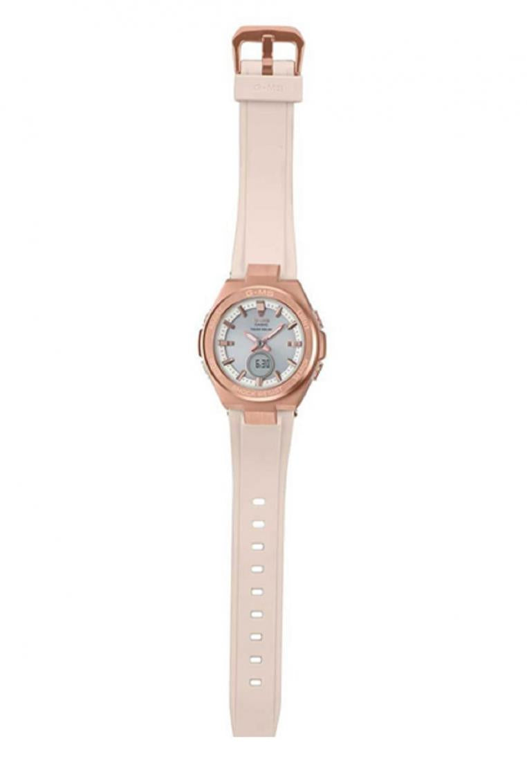 Casio Baby-g MSG-S200G-4A Solar Digital Analog Rubber Strap Watch For Women-Watch Portal Philippines
