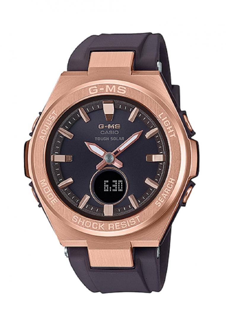 Casio Baby-g MSG-S200G-5A Solar Digital Analog Rubber Strap Watch For Women-Watch Portal Philippines