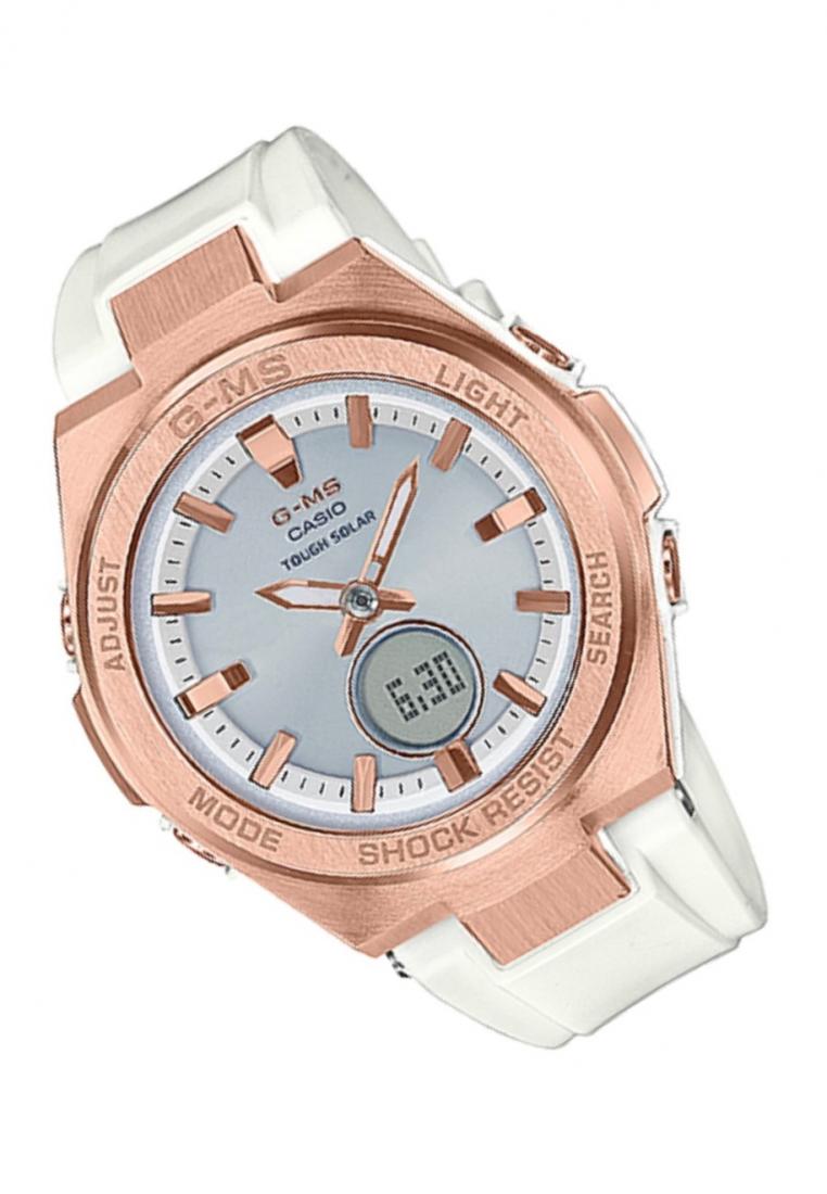 Casio Baby-g MSG-S200G-7A Solar Digital Analog Rubber Strap Watch For Women-Watch Portal Philippines