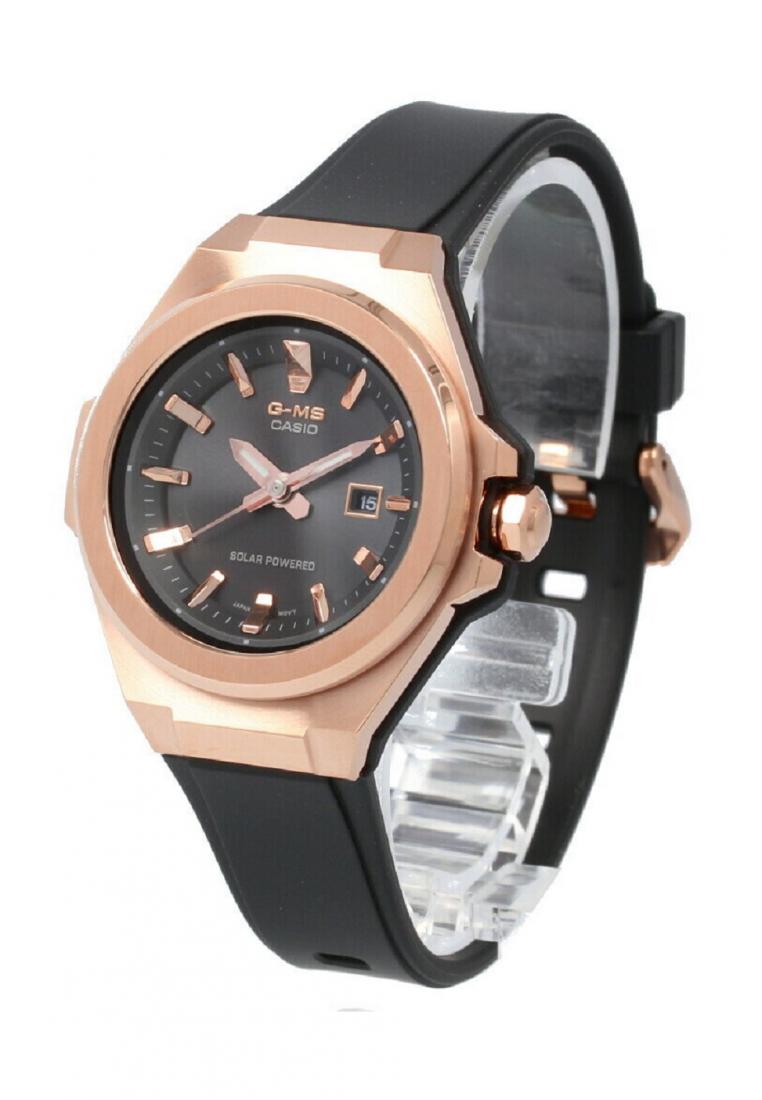 Casio Baby-g MSG-S500G-1A Solar Analog Rubber Strap Watch For Women-Watch Portal Philippines