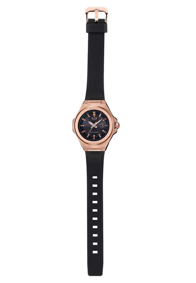 Casio Baby-g MSG-S500G-1A Solar Analog Rubber Strap Watch For Women-Watch Portal Philippines