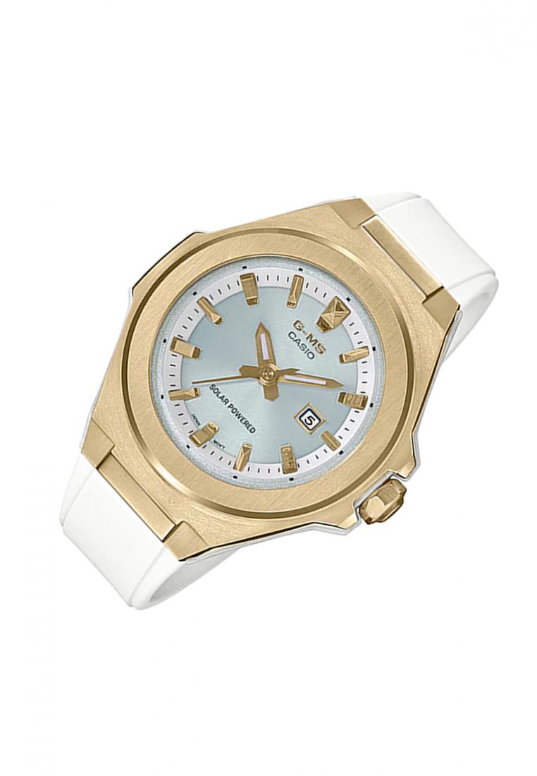 Casio Baby-g MSG-S500G-7A Solar Analog Rubber Strap Watch For Women-Watch Portal Philippines