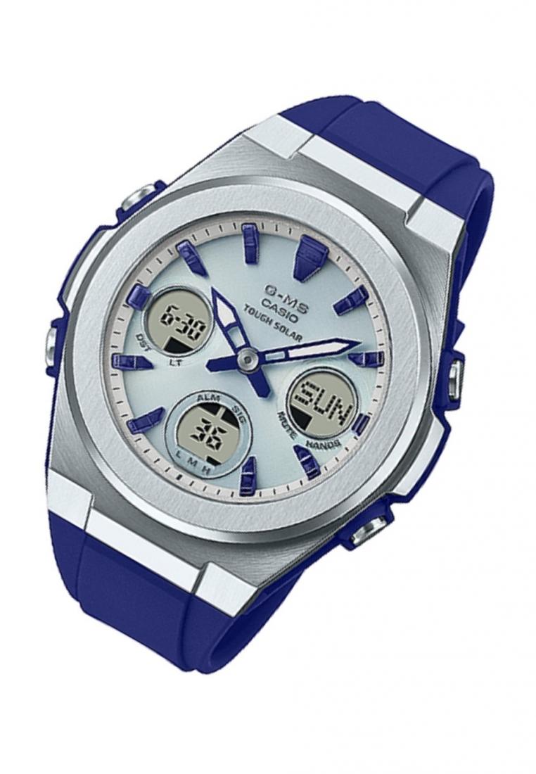 Casio Baby-g MSG-S600-2A Solar Digital Analog Rubber Strap Watch For Women-Watch Portal Philippines