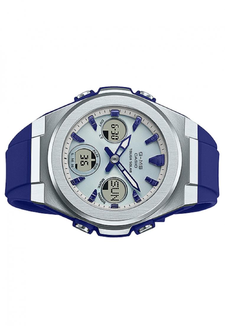 Casio Baby-g MSG-S600-2A Solar Digital Analog Rubber Strap Watch For Women-Watch Portal Philippines