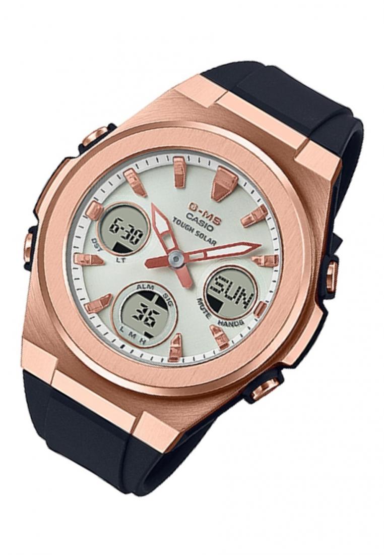 Casio Baby-g MSG-S600G-1A Solar Digital Analog Rubber Strap Watch For Women-Watch Portal Philippines
