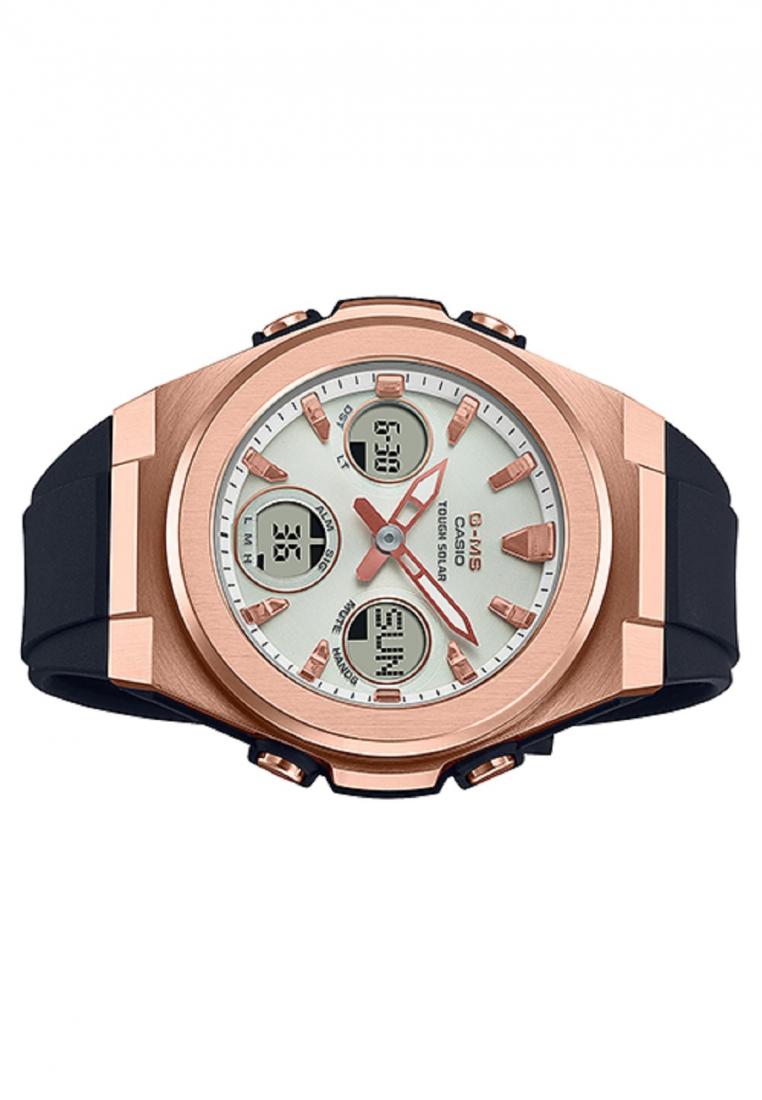Casio Baby-g MSG-S600G-1A Solar Digital Analog Rubber Strap Watch For Women-Watch Portal Philippines