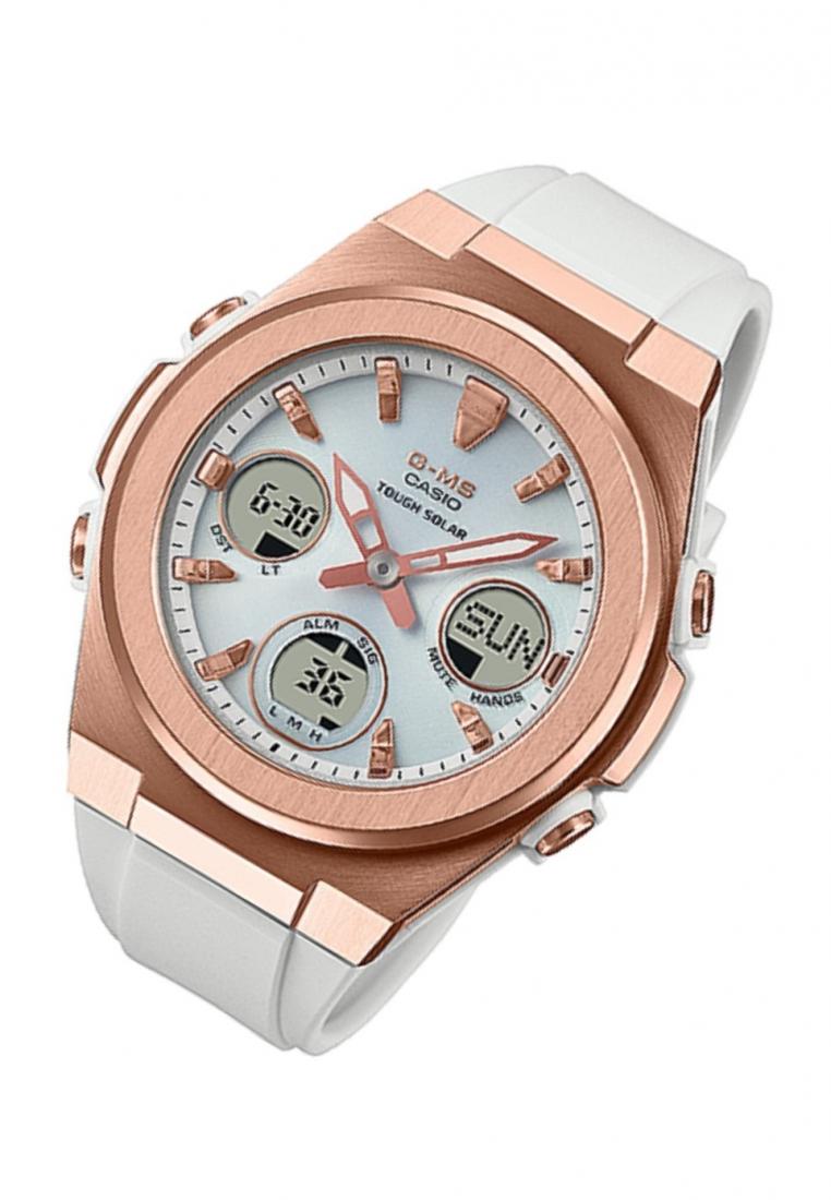 Casio Baby-g MSG-S600G-7A Solar Digital Analog Rubber Strap Watch For Women-Watch Portal Philippines