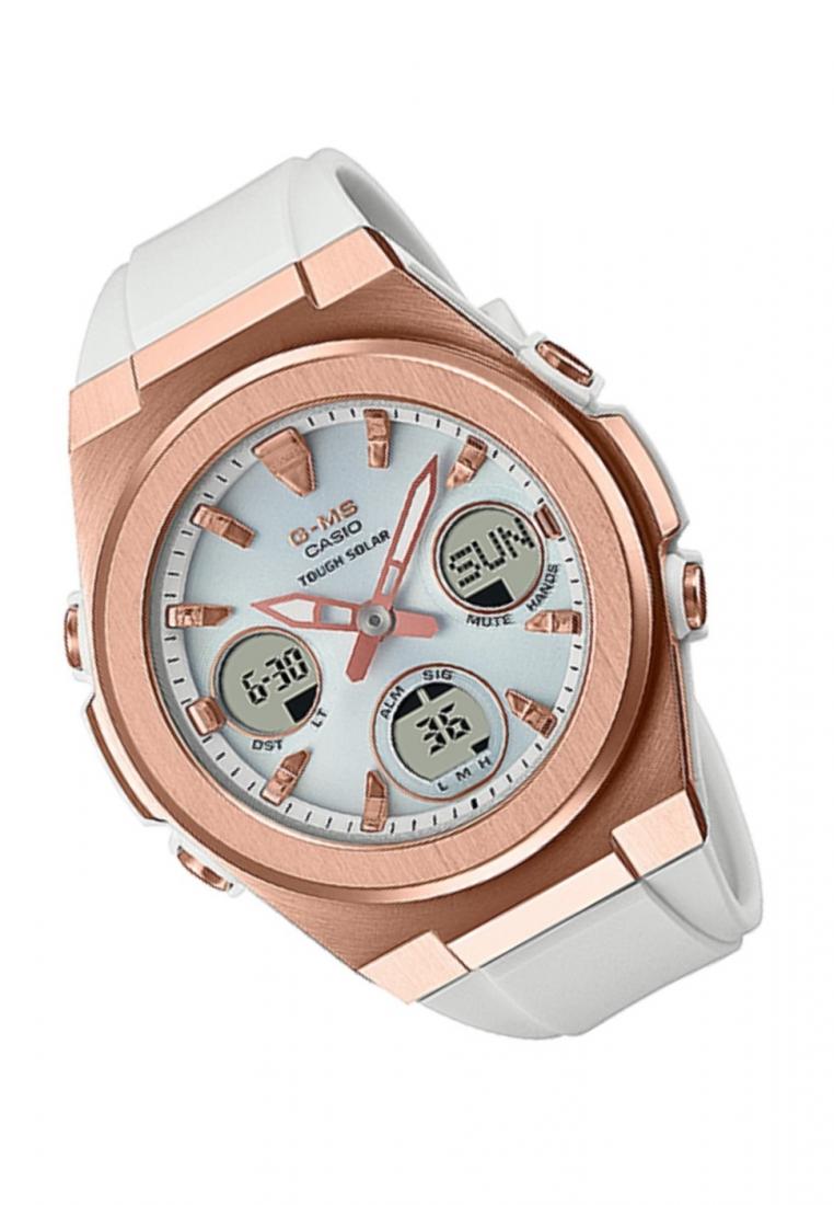 Casio Baby-g MSG-S600G-7A Solar Digital Analog Rubber Strap Watch For Women-Watch Portal Philippines