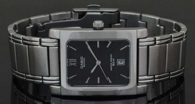 Casio BEM-100D-1AVDF Silver Stainless Watch for Men and Women-Watch Portal Philippines