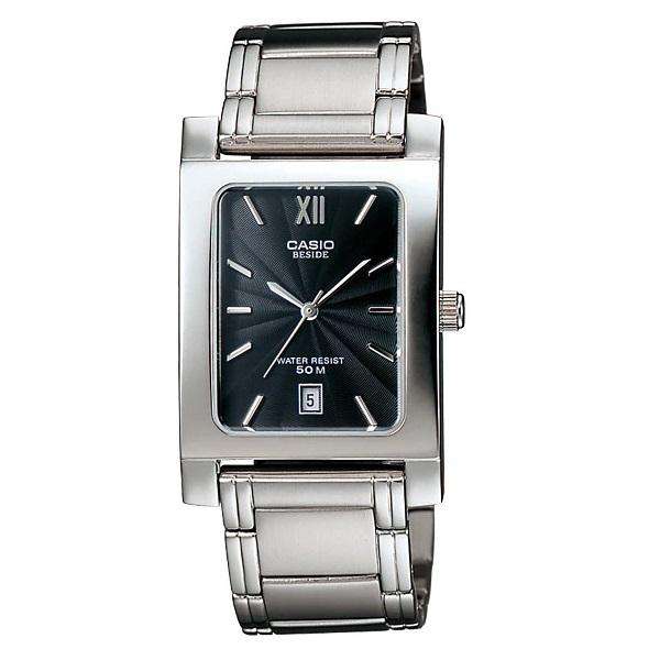 Casio BEM-100D-1AVDF Silver Stainless Watch for Men and Women-Watch Portal Philippines